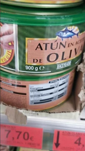 atun en aceite de oliva Mercadona