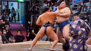 466K views · 12K reactions | 11月場所　13日目 大の里　vs 豊昇龍 | SUMO (大相撲） | Facebook