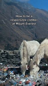 Mountains of trash are left by tourists at Mount Everest every year. Local organizations have an innovative solution. Video by Martin Edström and IVAR Studios | National Geographic
