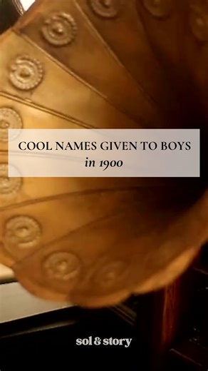 Alix - Name Consultant ☀️ on Instagram: "Cool names given to boys in 1900 ✨ These are some names that I love or that stood out to me that were given to boys in the US in 1900. All of these names were given to at least 5 boys (that’s the minimum to be recorded in the US data), but some of them were given to many more! If you love vintage names, maybe you’ll find inspiration for your own baby boy! Which of these names stand out to you? Do any of them surprise you?"