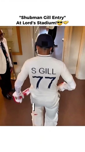Virat's Entry Was Really Different 😎🤟 #shubmangill #viratkohli #lordscricketground