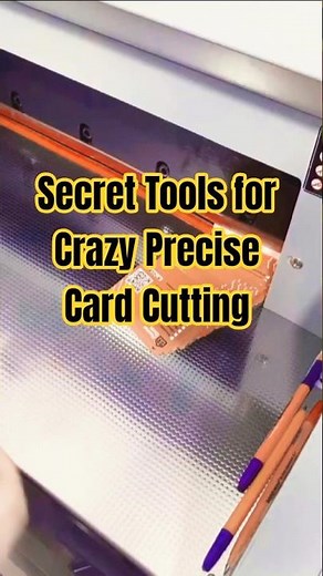 Machine Innovation,Insane Factory Tools for Precision Card Cutting