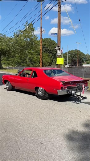1971 Chevrolet Nova SS 572 Pro Street #musclecar #classiccars #dragrace
