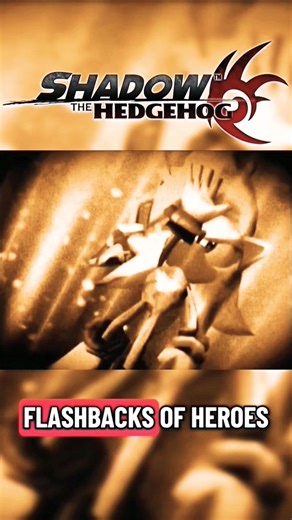 😪💔SHADOW ACCEPTS HIS REALITY (Shadow The Hedgehog) #Shorts