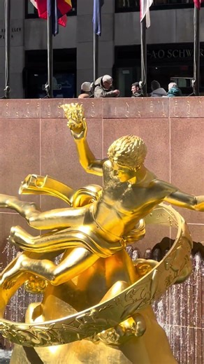 Prometheus, The Rink at Rockefeller Center