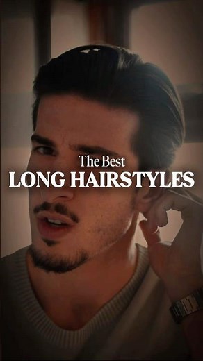 The BEST Long Hairstyles for Men! 💪✂️ #hairstyle