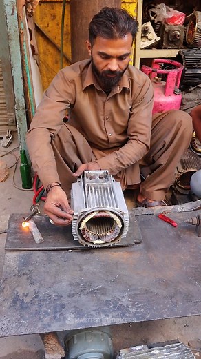 Watch Excellence Technical Skill In High Voltage Electric Motor Scrap Restoration | Smartest Workers