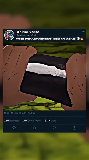 Goku and Broly's Epic Encounter After the Fight