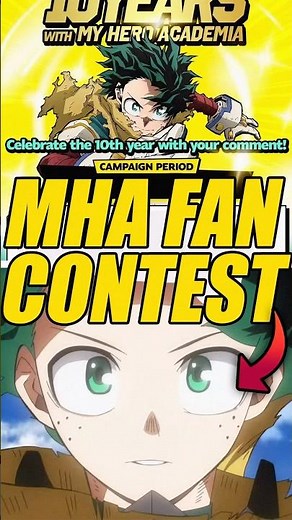 My Hero Academia Fan Contest #mha #anime #superhero #myheroacademia #amvedit