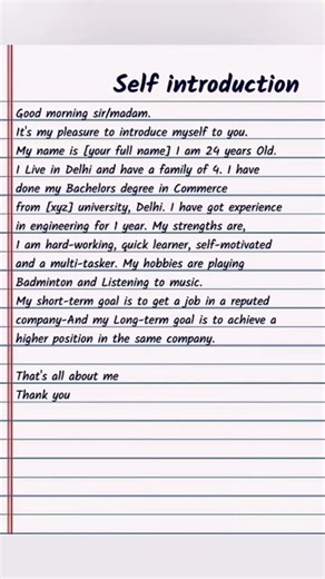 “How to Introduce Yourself Confidently in 2025 (With Real Examples)” #introduction #yourself