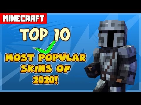 Top 10 Most Popular Minecraft Skins of 2020!
