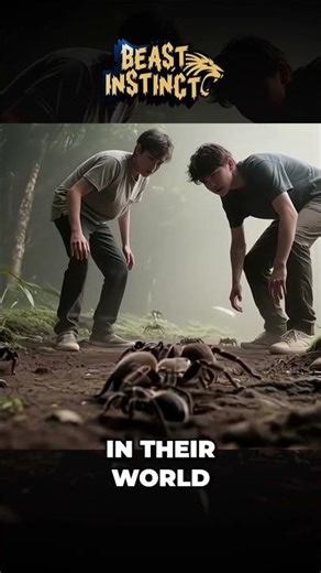 Primal Fear Why Tarantulas Terrify Us They Don't Chase! #nature #wildlife #animals #shorts #beast
