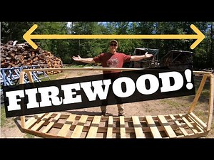 DIY Simple FIREWOOD Pallet Rack!