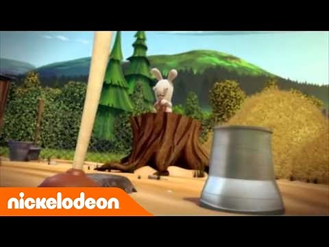 Les lapins crétins | Invasion | La convoitise du bretzel | Nickelodeon France