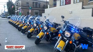 Shout out to East Coast Emergency Lighting, Inc for this awesome build - 11 motorcycles with Core® and V2V for Newark PD! | Whelen Engineering Company, Inc.