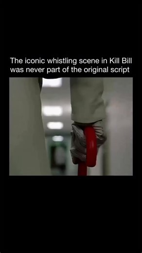 not impresonating on Instagram: "The scene where Elle Driver walks down the hospital hallway while whistling was not part of the original plan. Daryl Hannah suggested using the tune during filming, and Quentin Tarantino liked the idea enough to build the entire moment around it. The whistle came from the 1968 score of Twisted Nerve, and its slow, unsettling rhythm ended up defining the tone of the scene. The moment became one of the most recognizable parts of Kill Bill. It shows how a small crea