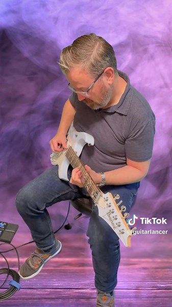 Here is Amazing Grace played on a Steve Vai guitar with sustainer | guitar