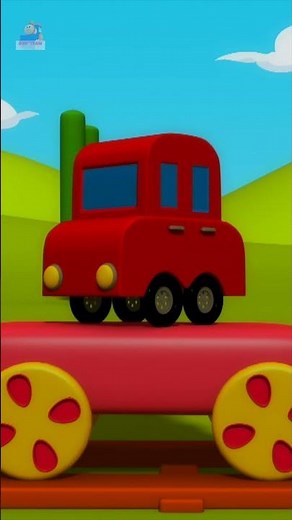 Transport Train #shorts #nurseryrhymes #train #kidssongs #learning #kindergarten