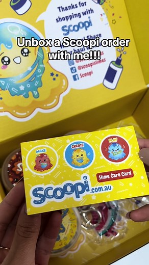 Scoopi Slimes Unboxing: My Exciting Haul!
