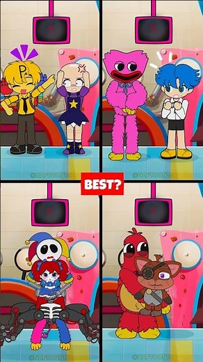 Who is The Best? Red Light Green Light Challenge l Poppy Playtime Animation #poppyplaytime