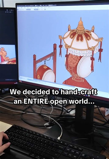 Handcrafting an openworld game is crazy but we are making it happen. Wishlist The Bustling World to support! Link in bio 💛 #indiegames #gamedev #openworld #thebustlingworld