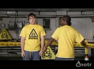 Slow motion slap in the face