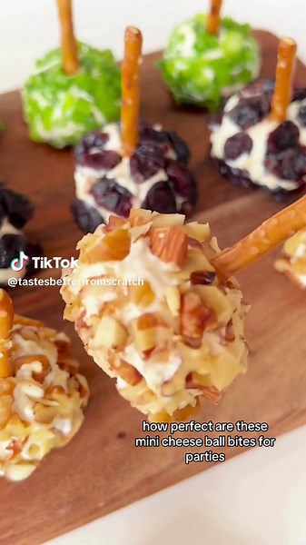 Ever get tired of the usual party appetizers? These Mini Cheese Ball Bites are here to save the day! Perfectly bite-sized, easy to grab, and packed with flavor, they’re a guaranteed hit at any gathering. 🧀✨ Plus, you won’t have to worry about a big cheese ball sitting around – everyone gets their own! Your guests will thank you, trust me! Ingredients : 2 tablespoons salted butter, room temperature 8 ounces cream cheese, room temperature 2 teaspoons fresh lemon juice 1/8 teaspoon Worcestershire 