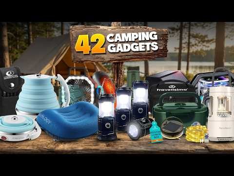 42 Coolest Camping Gadgets That Make Camping Effortless