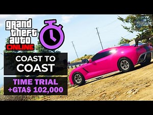 GTA Online Time Trial - Coast to Coast (Under Par Time)
