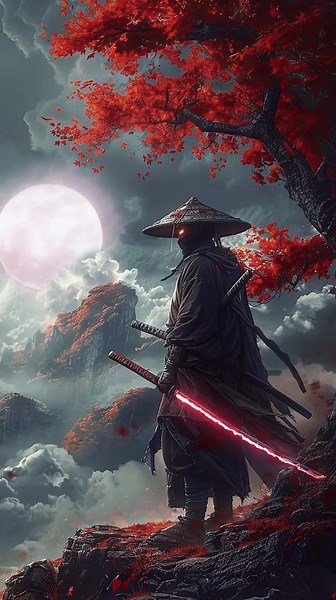 Live Wallpaper Part 12: El samurái pensativo