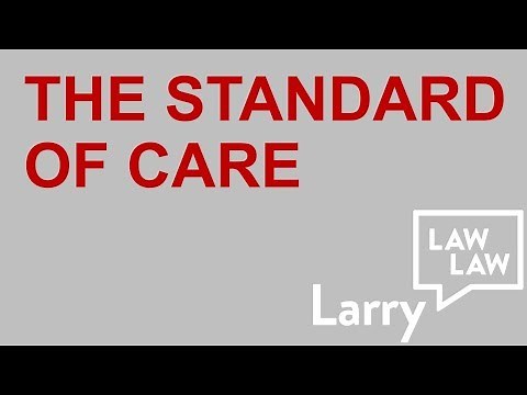 Law School Exam Tips: The Standard of Care | Torts | Negligence