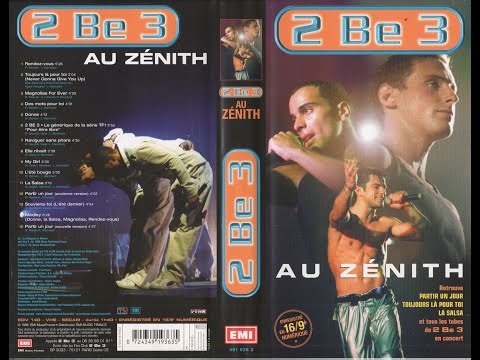 2 BE 3 - Concert Zénith - VHS - 1997 (2025)