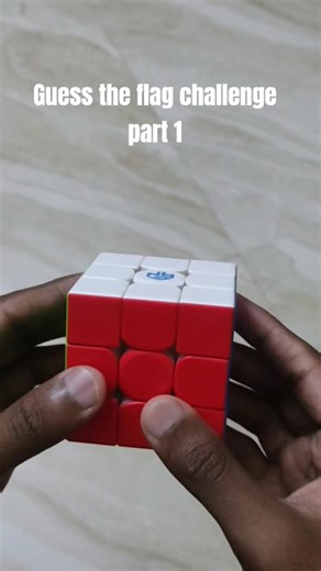 Rubik's cube flag challenge 🌍| part 1 | Guess the country (Part 1)