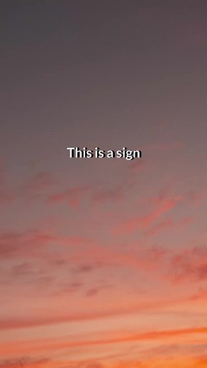 this is a sign for YOU | sign