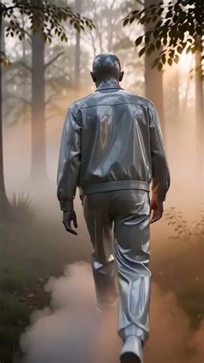 Foggy Forest Exploration | 3D Documentary #trending #walking #shorts