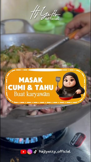 39K views · 46K reactions | Masak dulu cumi sama tahu buat nanti sore makan bareng karyawan guyss.. yang simpel aja tapi enak dan nikmat殺﫰 #hayukadarieu | Sate Maranggi Haji Yetty | Facebook