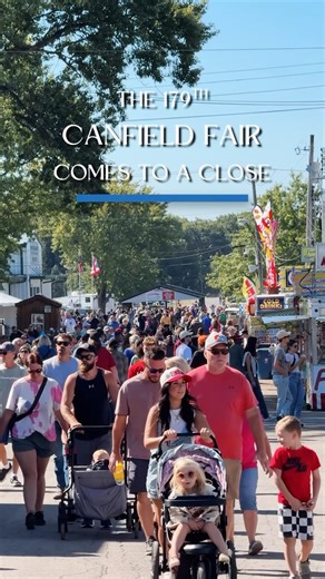 The 2025 @canfieldfair experienced an amazing turnout, with 284,191 attendees—an impressive increase of 15,068 compared to last year! We want to thank everyone who stopped by the 21 WFMJ & WBCB tent. We can’t wait to share even more excitement with you next year! | 21 WFMJ