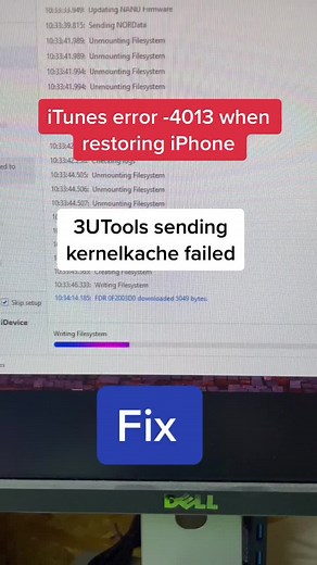 Cómo solucionar el error -4013 de iTunes al restaurar