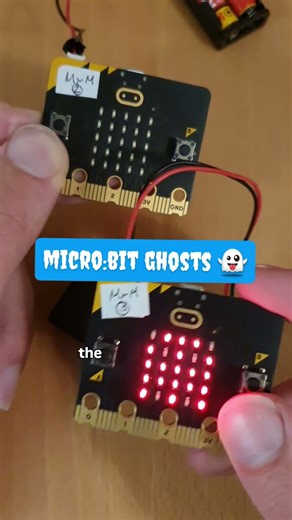 How to create micro:bit ghosts for Halloween. Beyond Basics with the micro:bit.