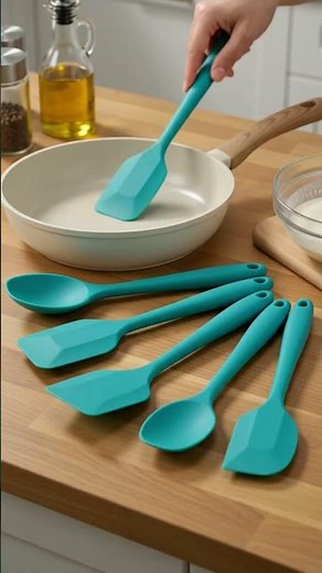 Stop Ruining Your Non-Stick Pans! | Heat-Resistant Silicone Spatula Set Review