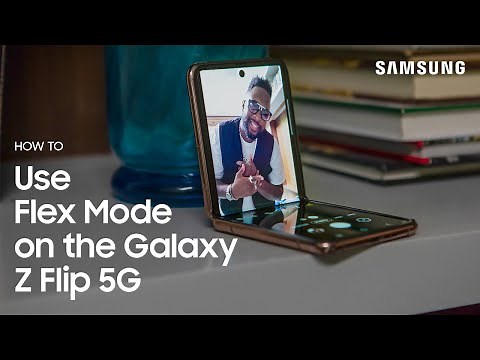 Galaxy Z Flip 5G: How to Use Flex Mode | Samsung