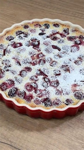 CLAFOUTIS alle CILIEGIE🍒🌸 #Shorts