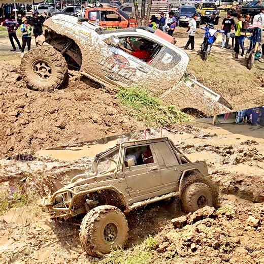 Differential lockers ensure all wheels turn in deep sludge. | Konteawpa Backpacker