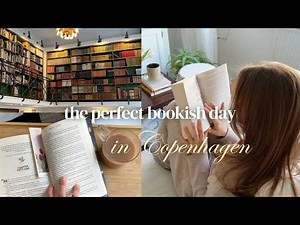 bookish day in copenhagen | book shopping, book café & the royal library (reading vlog) 📖