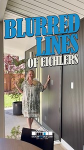 🎨 Ever notice Eichler siding walls painted the same color inside and out? It’s not a mistake …it’s modernist genius. Inspired by Richard Neutra’s idea of blurring the lines between indoor and outdoor living, Joseph Eichler used continuous siding and matching paint to erase boundaries and create visual harmony. So the next time you’re inside an Eichler and feel like you’re still outside? You’re not losing your mind. You’re just experiencing design that moves through walls. Because in an Eichler,