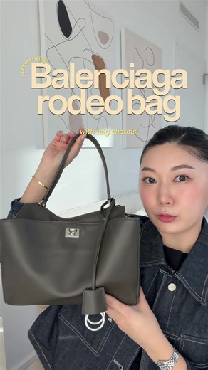Accessorizing My Balenciaga Rodeo Bag for a Unique Look