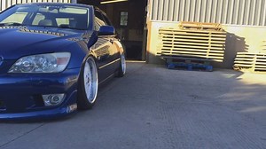 Tiarney McEvoy's bagged Lexus IS200 Sport. Video: Dearbhail Loughran | Stanced Cars Forever