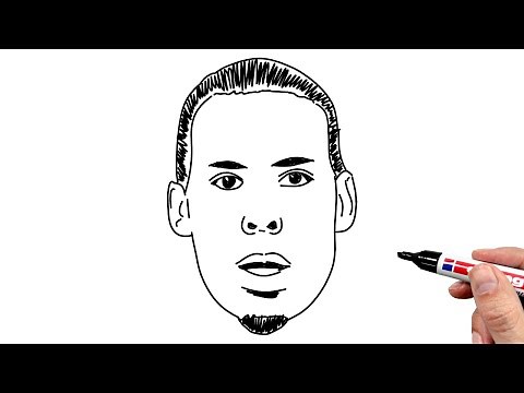 How to Draw Virgil van Dijk - Euro 2024