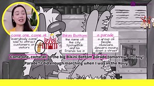 4.5K views · 114 reactions | Learn ADVANCED ENGLISH with SPONGEBOB! Cartoons are a great way to improve your English, but not all cartoons are made for B2+ students. I highly recommend that you watch SpongeBob if you love cartoons! | Arnel's Everyday English | Facebook