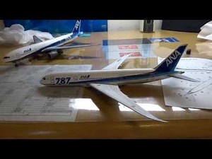 "ANA" B787-8 プラモ製作 Part 16 DREAM LINER 2014
